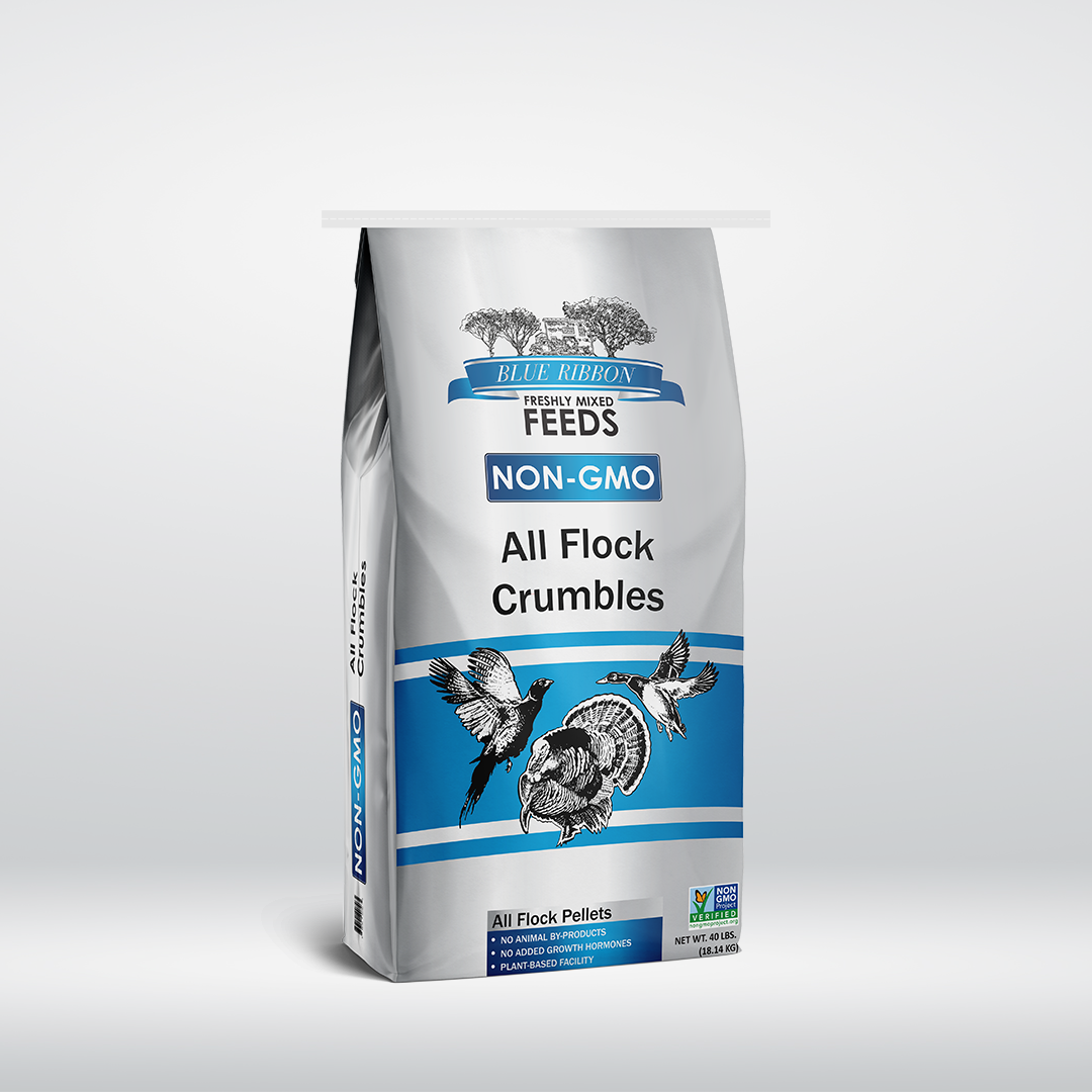 Blue Ribbon Non-GMO All Flock Crumbles