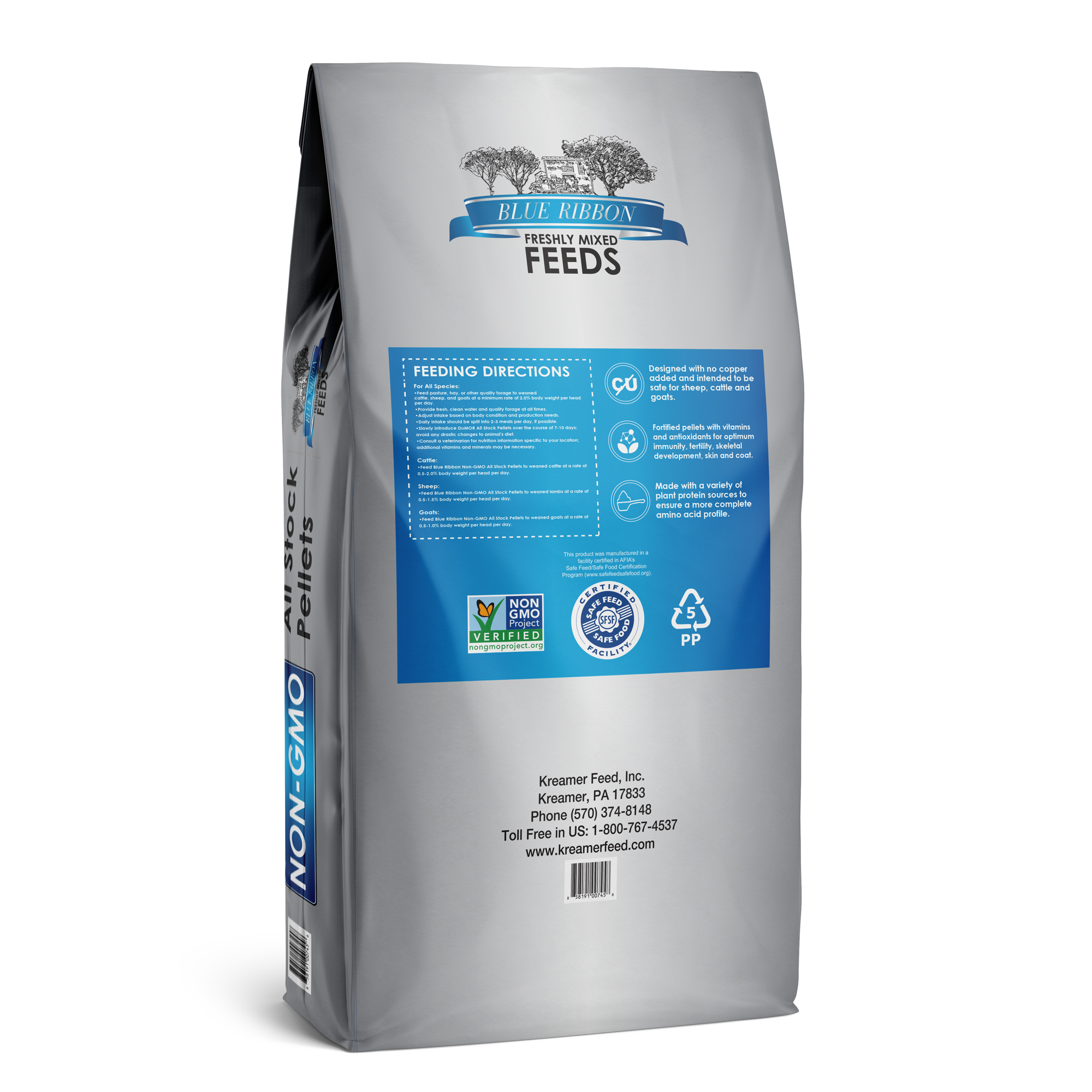 Blue Ribbon Non-GMO All Stock Pellets
