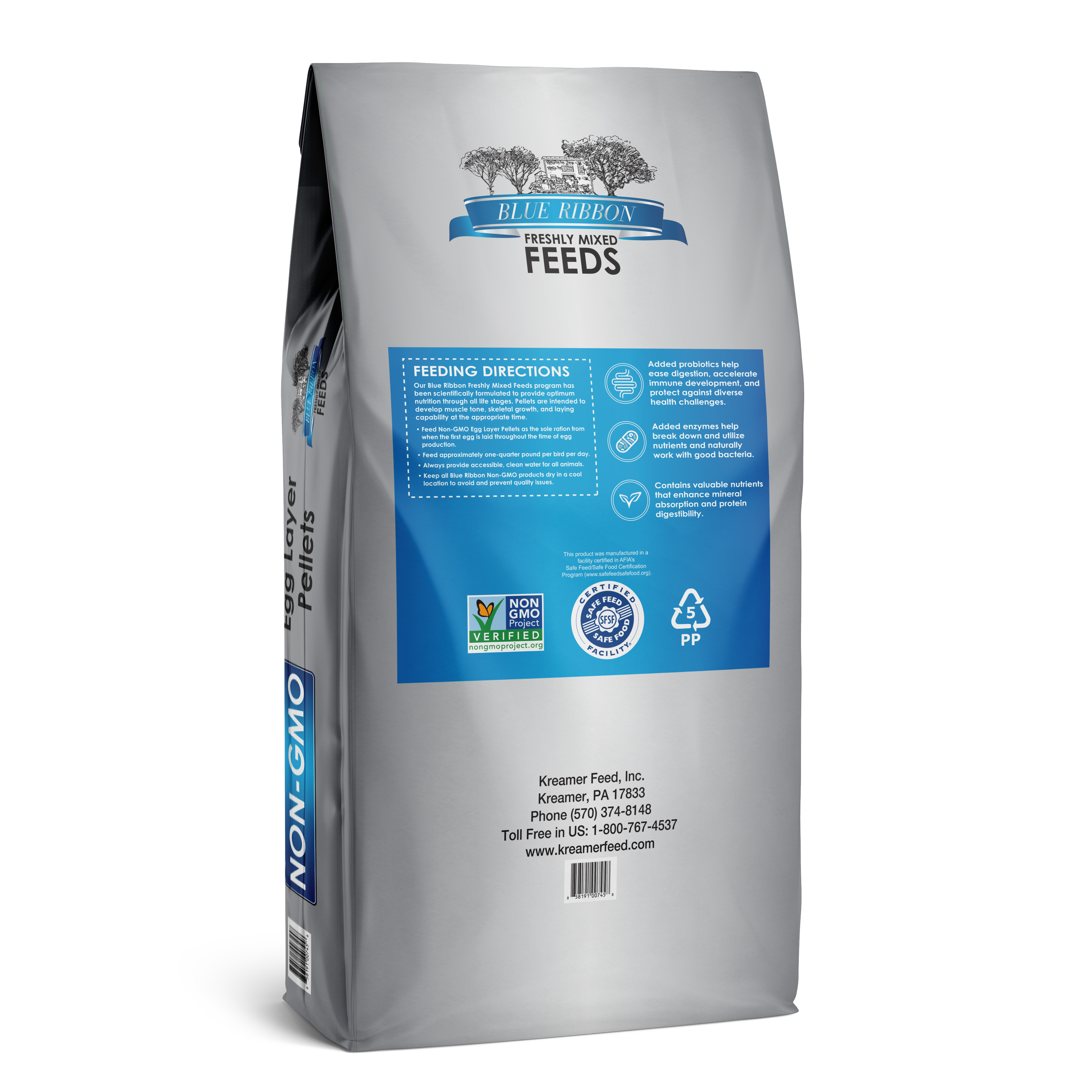 Blue Ribbon Non-GMO Egg Layer Pellets